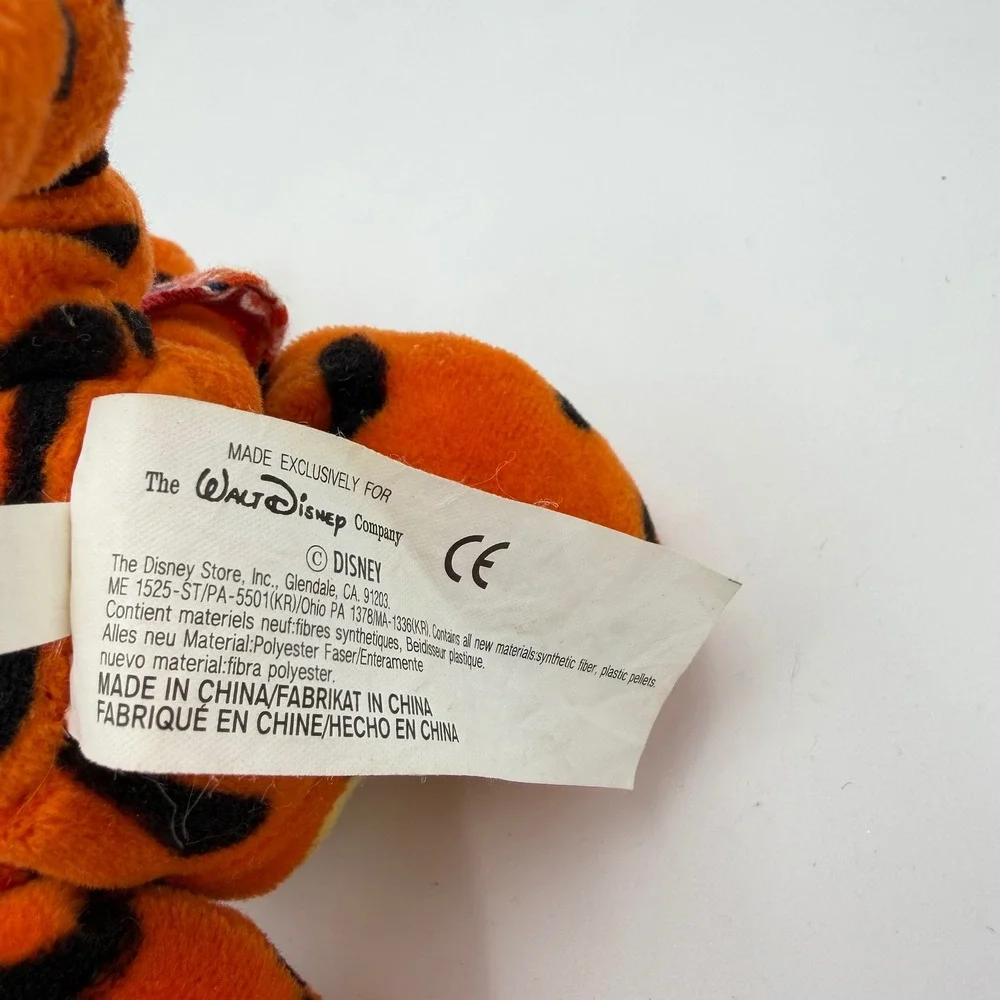 Rare Vtg 1987 Exclusive Disney Parks Tokyo Japan Kimono Tigger Bean Bag Plush 8